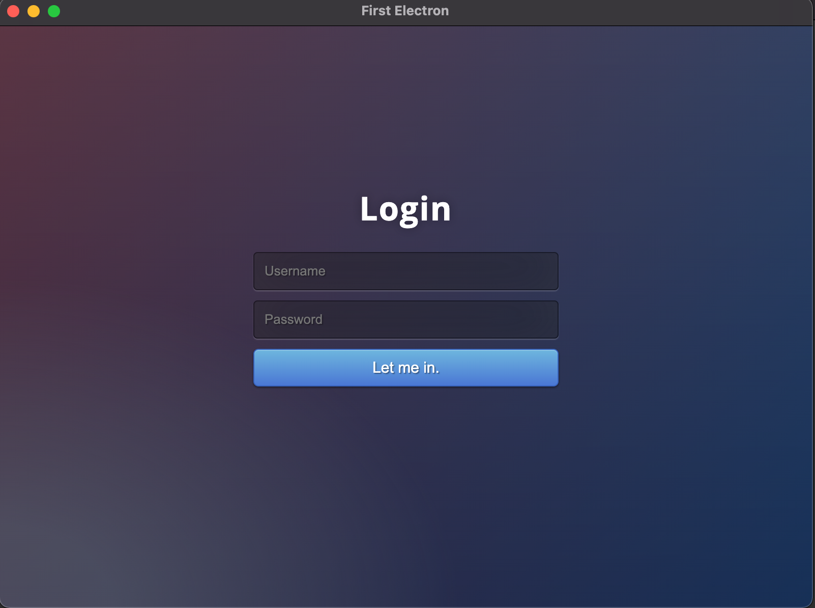 Figure 1: login