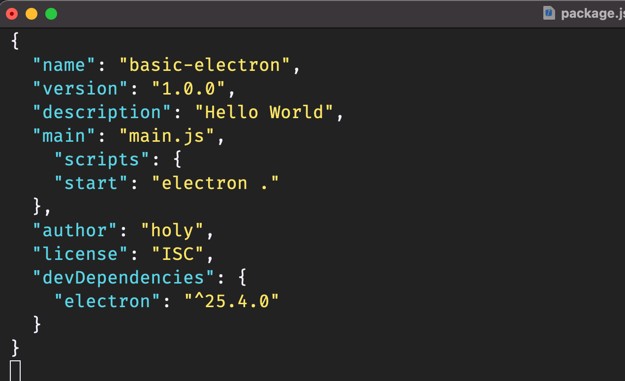 Figure 2: package.json