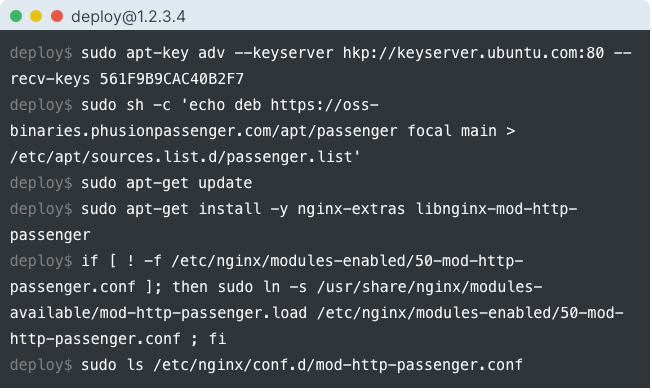 Figure 22: nginx&amp;passenger